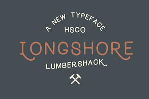 Longshore - Hand Drawn Font