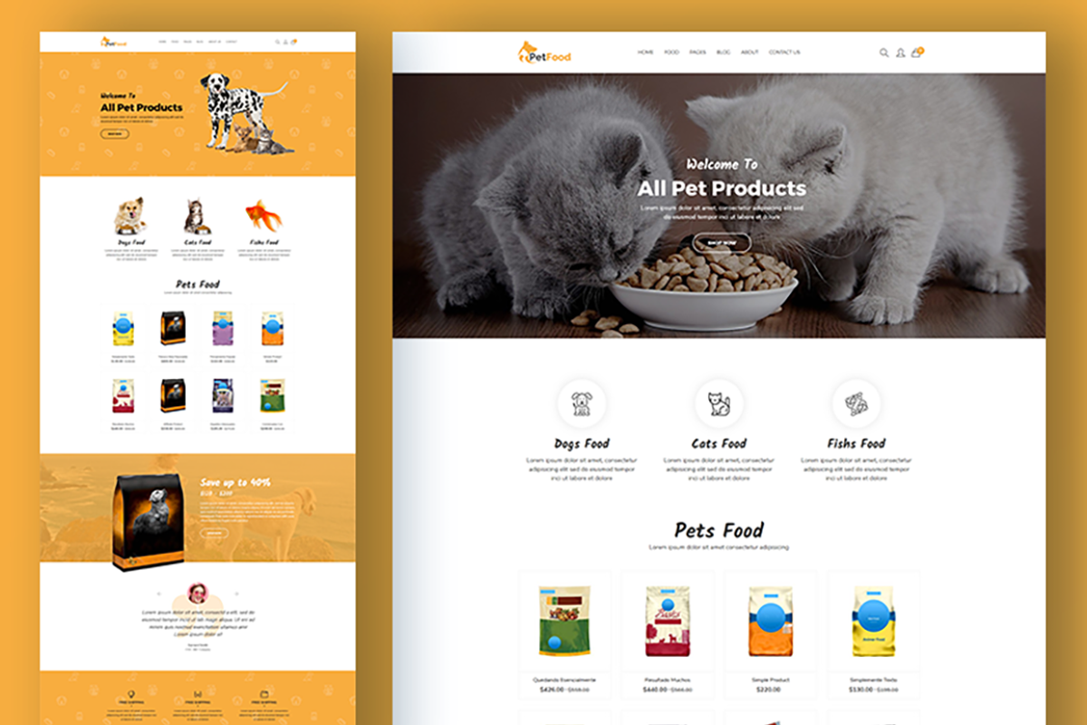 Animal Care Shopify Theme - PetFood, a Shopify Template by HasThemes (Photo 1 of 2)