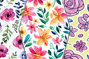 vintage floral pattern digital paper, a Pattern Graphic by jannatulpakhi (Thumbnail 3 of 3)