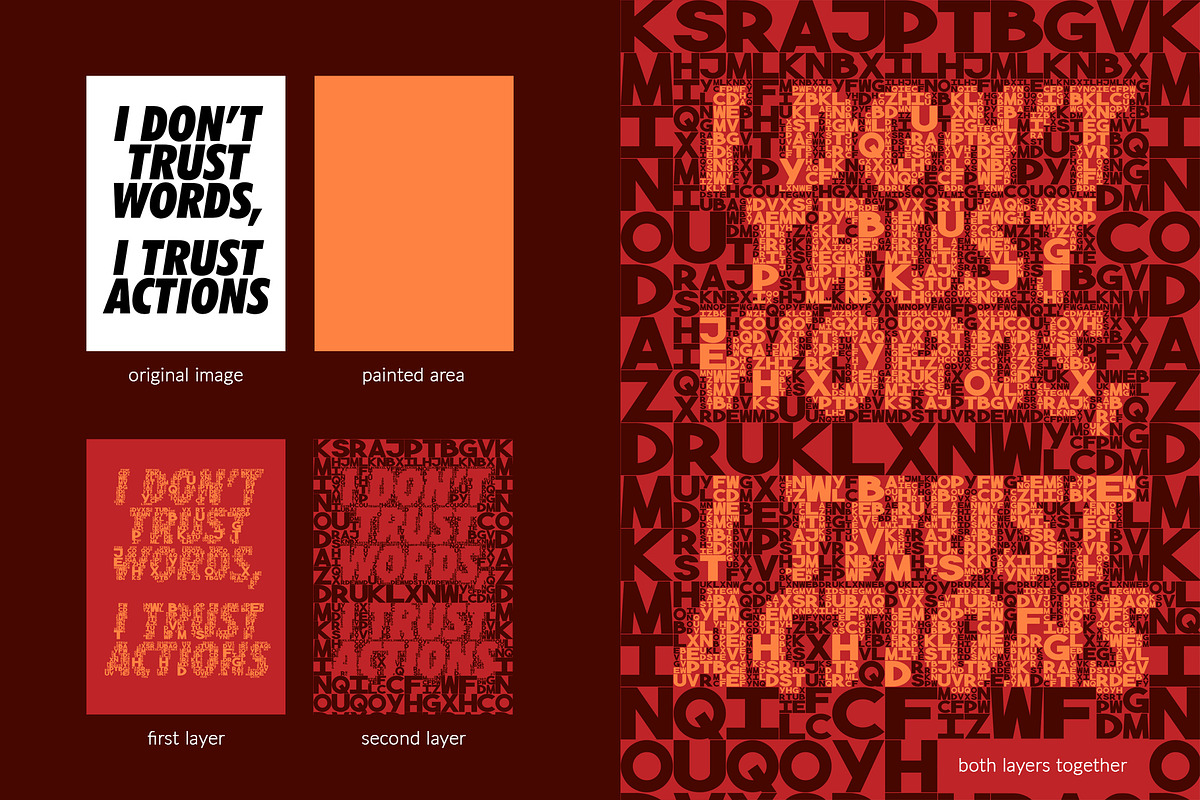 Typography Art Photoshop Action, an Action Add-On by Mint Actions (Photo 3 of 11)