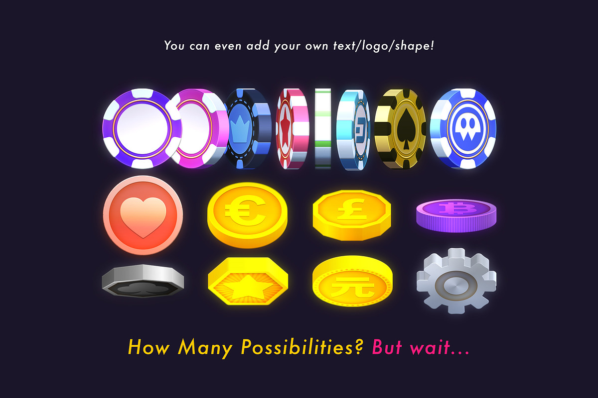 VOKR – Coins & Chips Factory, an Action Add-On by Weirdsgn Store (Photo 7 of 9)