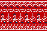 30 Seamless Knitted Borders, a Decorative Illustration by VasilkovS (Thumbnail 10 of 11)