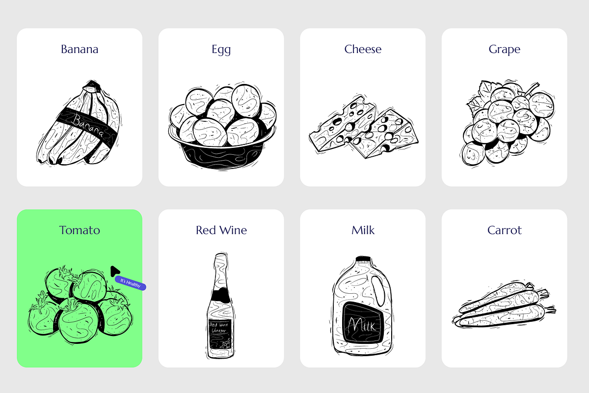 38 Illustration | Grocery Store, a Food Illustration by Directico Design Kit (Photo 9 of 11)