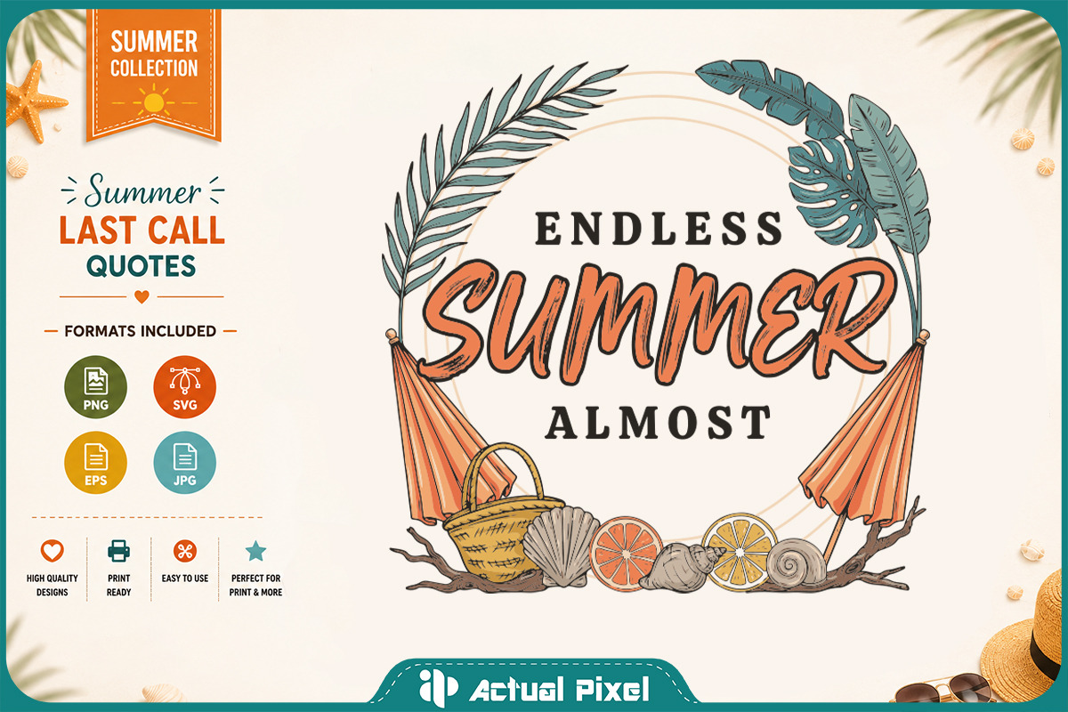 Summer Last Call Bundle, a Seasonal Illustration by Actual Pixel (Photo 6 of 23)
