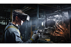 headtechnician technology at work ai, a Technology Photo by pikepicture