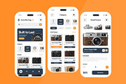 Analogue - E-commerce Retro Tech App, an App Template by productype1 (Thumbnail 2 of 5)