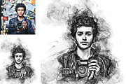 Modern Pencil Sketch PS Action, an Action Add-On by MRI STUDIO (Thumbnail 20 of 31)