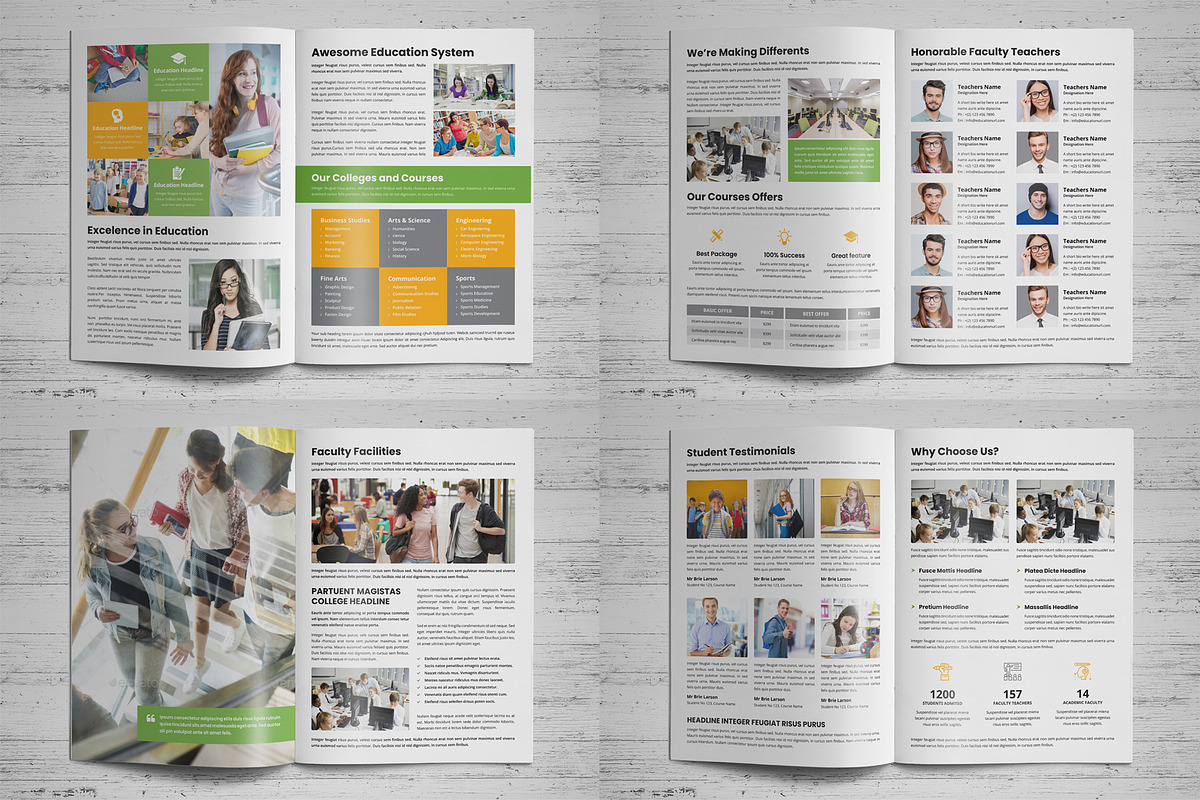 Education Prospectus Brochure v3, a Brochure Template by Miyaji75 (Photo 11 of 15)