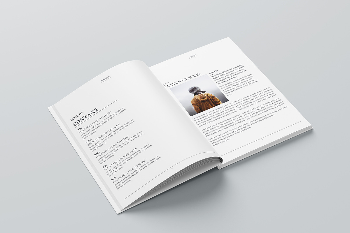 Magazine Templates, a Magazine Template by obidullah_01 (Photo 4 of 14)