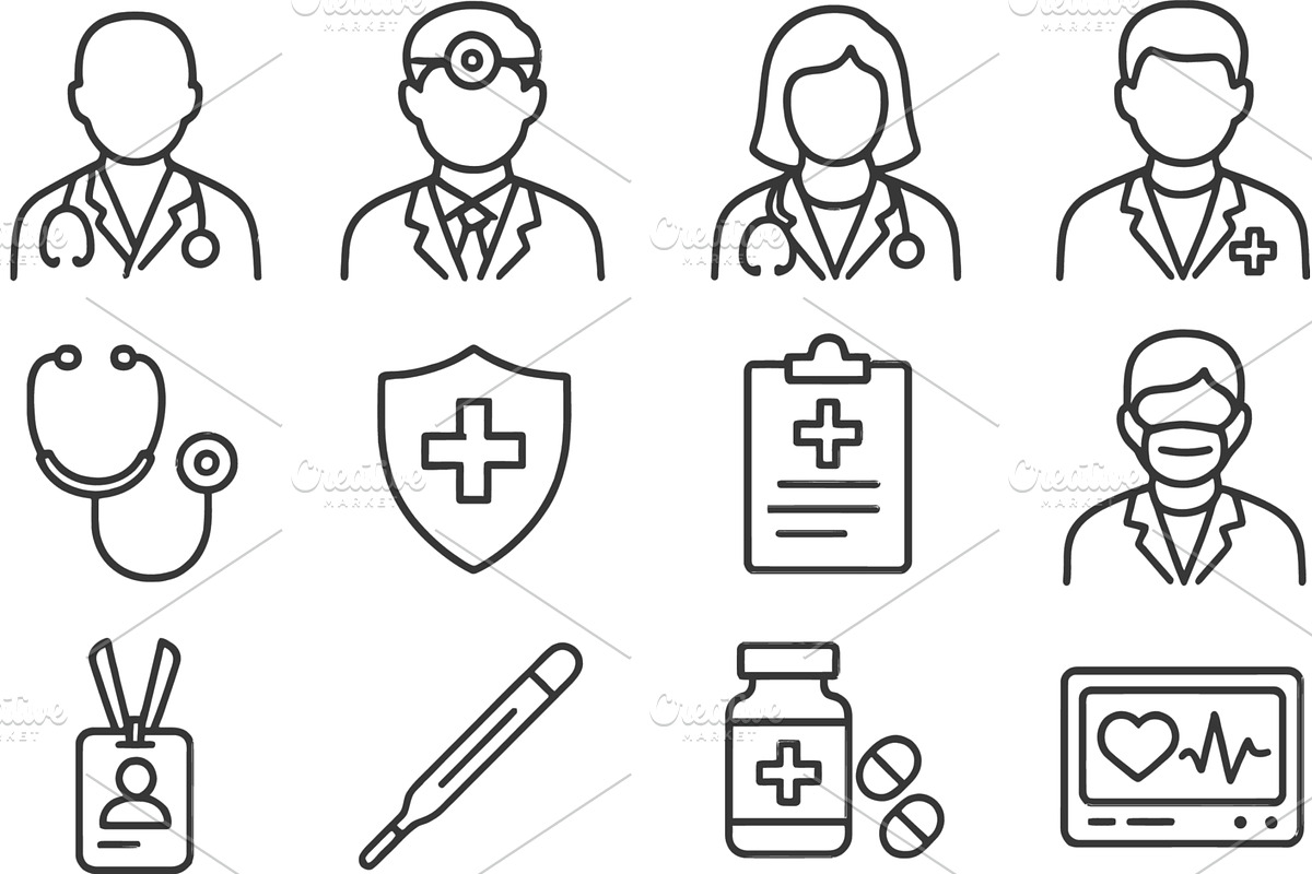 Detailed vector illustration of, a Healthcare Illustration by ZinetroN
