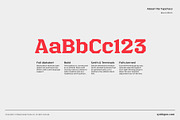 Bayou Block, a Font by VarsityType® (Thumbnail 3 of 7)