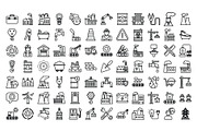 Industrial & Construction, a Solid Icon by Vector Portal (Thumbnail 3 of 6)