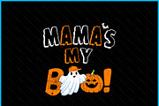 Mama’s My Boo Funny Halloween Ghost, a Graphic by Creativeusart (Thumbnail 3 of 4)