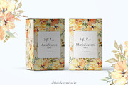 Soft Rose - Watercolor Clipart, an Illustration by MariaScaroniAtelier (Thumbnail 5 of 6)