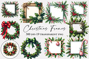 Christmas Frames Clipart, an Illustration by Designworld (Thumbnail 1 of 5)