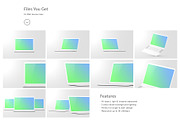 Macbook Mockup, a Mac Mockup by Mockup Supper (Thumbnail 2 of 14)