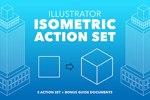 Illustrator Isometric Action Set