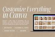 Beige Skin Care Instagram Templates, a Social Media Template by Xenié Creative (Thumbnail 7 of 10)