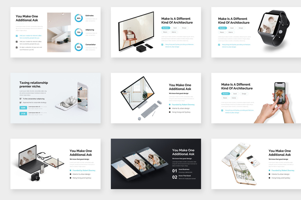 Rexio Creative Powerpoint Template, a Presentation Template by One Percent Studio (Photo 6 of 19)