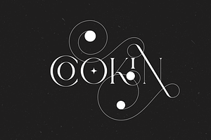 Moon Type Creative Logo Font