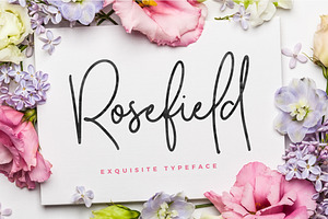 Rosefield Typeface