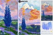 Procreate Impressionist Oil Brushes, a Brush Add-On by Fashion Workshop Bkk (Thumbnail 7 of 11)