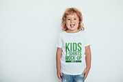 Kids T-Shirt Mock-Up Vol 2, a Shirt Mockup by Freeman Studio (Thumbnail 6 of 11)