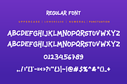 Costume Halloween Font, a Handwritten Font by QR Design Studio (Thumbnail 6 of 8)