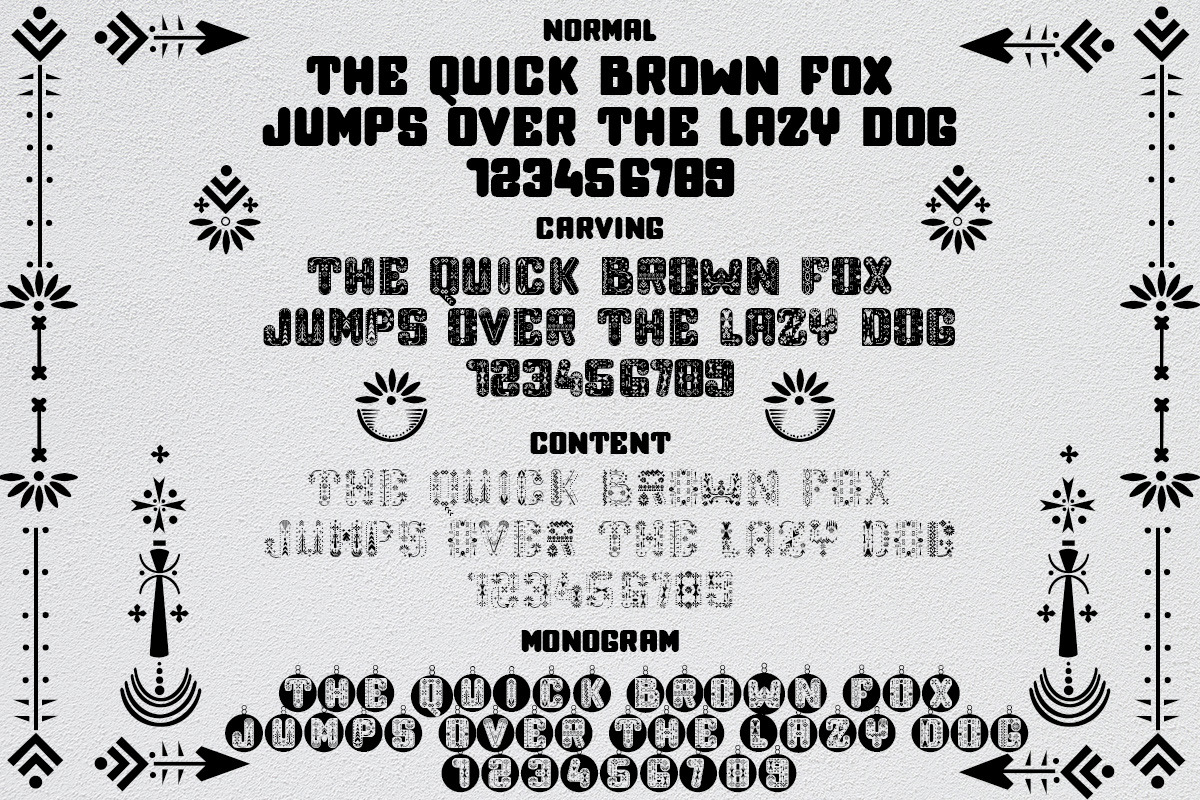 Relic Island 2, a Symbol Font by Bramcreative (Photo 2 of 12)
