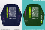 Long Sleeve Tee - Mockup, a Shirt Mockup by DaldSgh (Thumbnail 7 of 11)