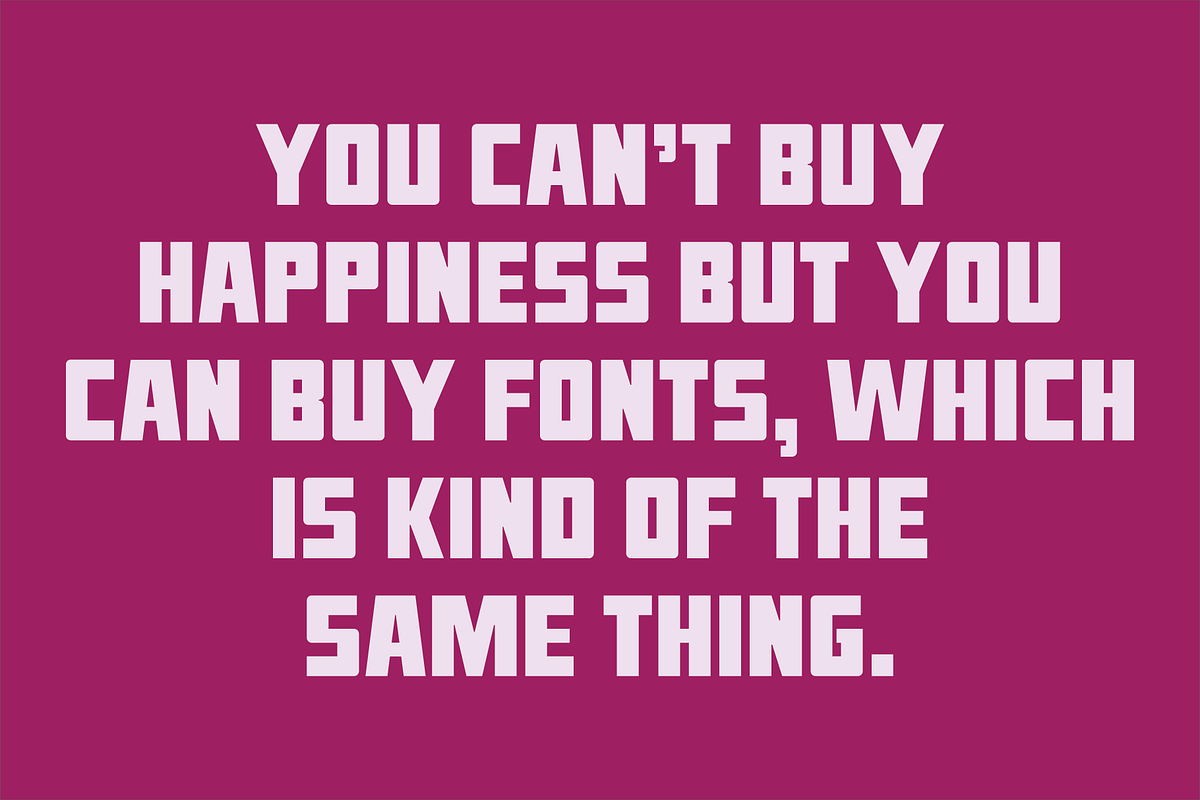 Heavy Duty Font Set, a Sans Serif Font by GG Design (Photo 9 of 9)