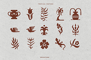 Tropical Vector Illustrations, a Decorative Illustration by GRPXSTORE (Thumbnail 7 of 7)