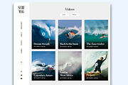 Surf Magazine - PSD, a Websites & App Template by Roccano (Thumbnail 3 of 4)
