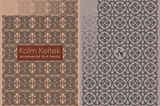 Kolm Keltek, a Symbol Font by 2DTypo (Thumbnail 6 of 6)