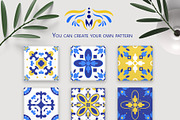 Azulejos & Morocco Patterns & Tiles, a Pattern Graphic by Iryna Danyliuk (Thumbnail 6 of 7)