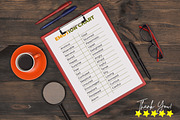 Emotion Chart Kdp Interior, a Stationery Template by Hurairagraphics (Thumbnail 4 of 5)