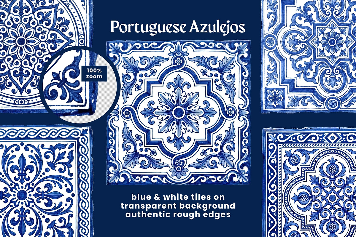 Mediterranean Tiles Azulejo Clipart, an Object Graphic by VectorPanther (Photo 2 of 8)