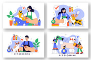 10 Pet Grooming Illustration, an Animal Illustration by denayunebgt (Thumbnail 3 of 4)