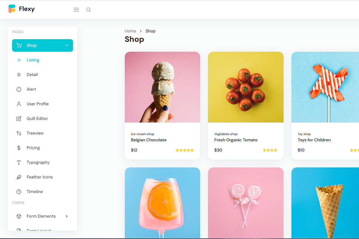 Flexy React Admin Dashboard Template