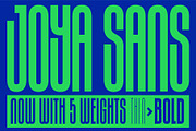 Joya Sans V2 - Condensed Font Family, a Sans Serif Font by BTYPE (Thumbnail 1 of 17)