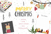 Merry Christmas!, an Animal Illustration by Viktoria Siarova (Thumbnail 1 of 6)