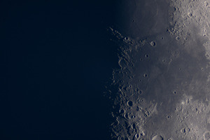 Close-up view of the moon's craters, a Background Photo by Elena Vagengeim
