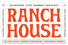 Ranch House – Western Classic Serif