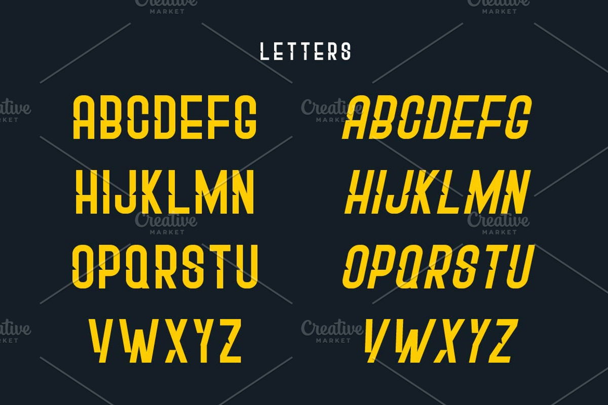 Jhanchok | Condensed Strong Font, a Sans Serif Font by Artiveko (Photo 2 of 4)