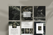 Mystical Instagram Template Bundle, a Social Media Template by Studio Loire (Thumbnail 3 of 10)