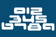 Cybernetik - Futuristic Y2K Font, a Sans Serif Font by HipFonts (Thumbnail 5 of 9)