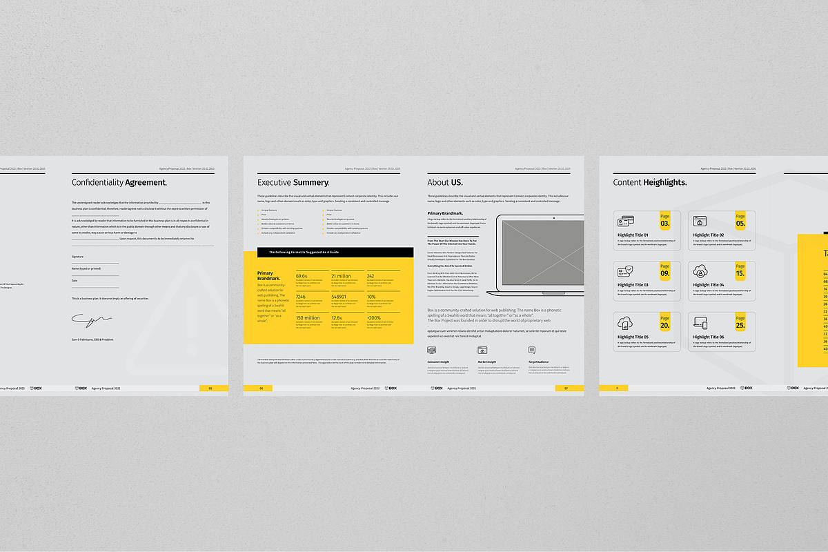 Proposal, a Stationery Template by Mastergfx (Photo 2 of 12)