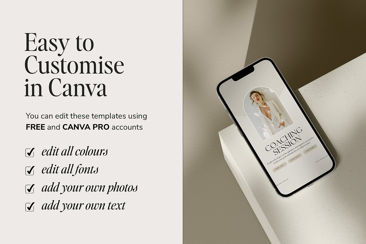 Life Coach Coaching Bundle Canva, a Presentation Template by Studio Loire (Photo 9 of 9)