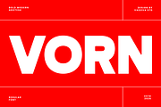 Vorn Bold Modern Grotesk Font, a Sans Serif Font by Vadovastd (Thumbnail 1 of 9)