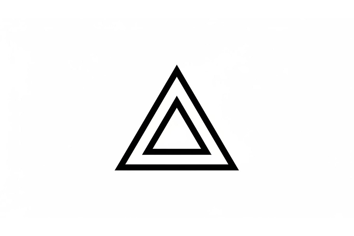 20 Black Triangle Geometric Icons, an Icon by Gfx_Store (Photo 8 of 10)